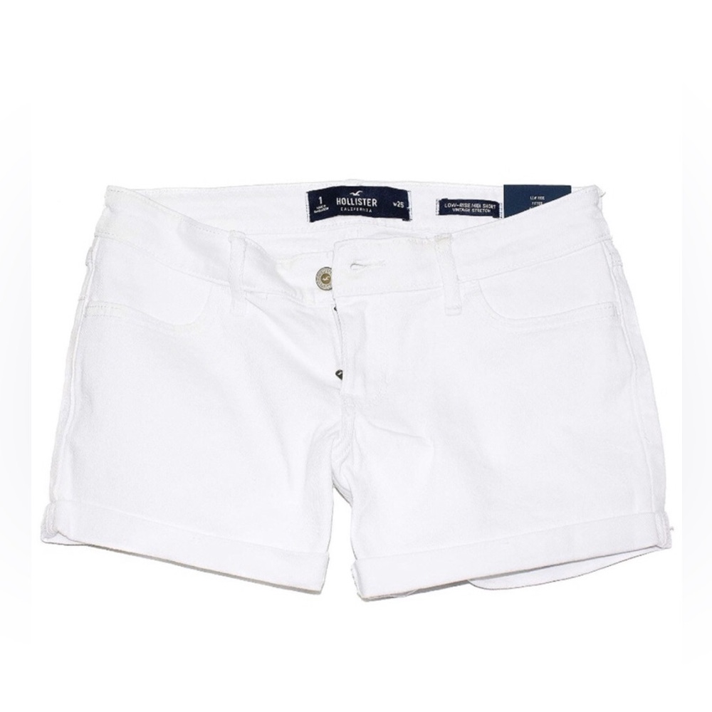 Hollister ✨️ Women's White Cotton Short W26